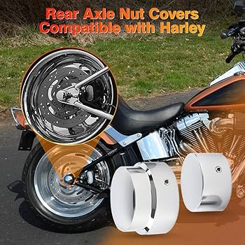 リアアクスルキャップカバーハーレーダビッドソンソフテイル FXLRS FXBSS Amazon.co.jp: KACEPAR リアアクスルキャップナットカバー